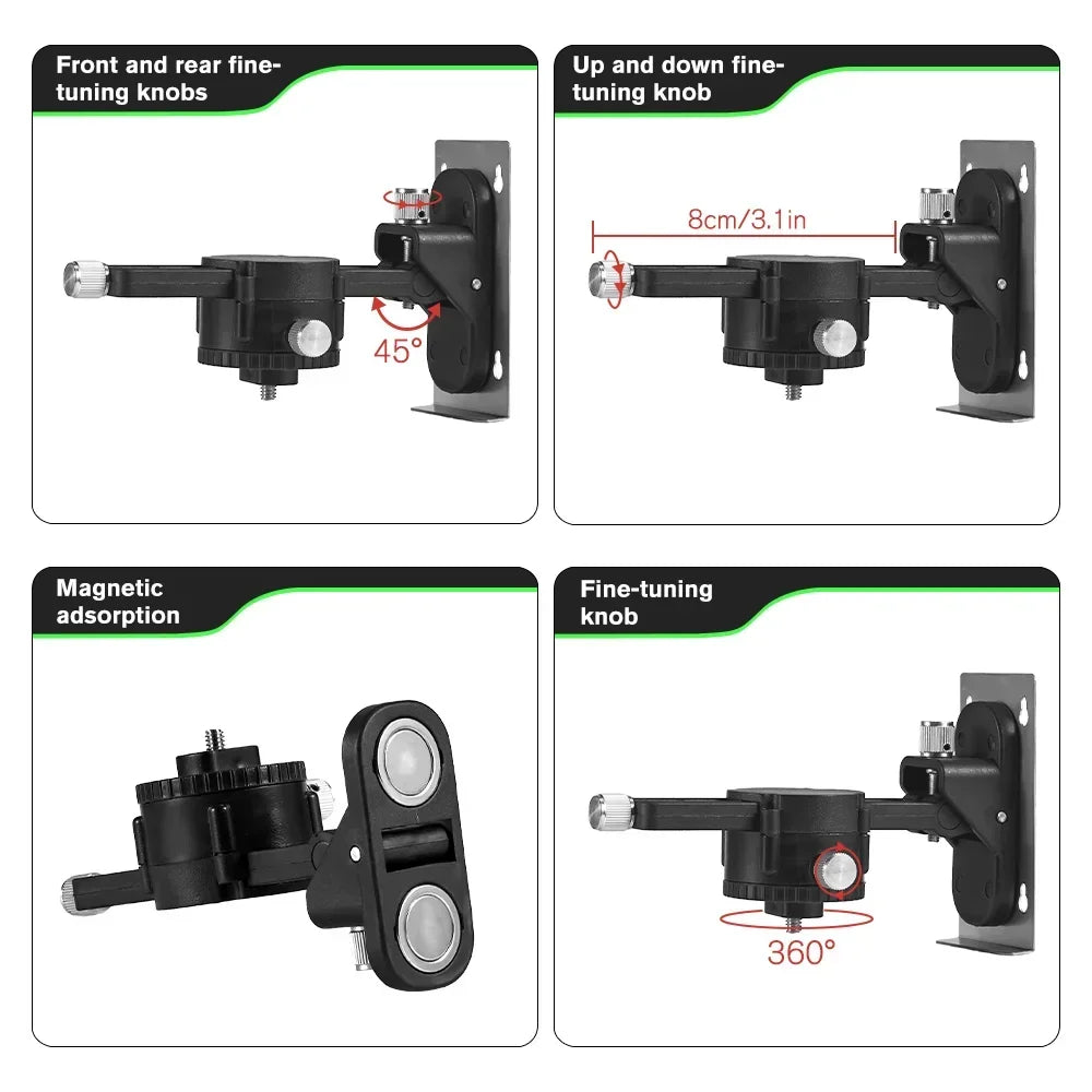 HGLINE Professional 16 Lines Laser Level With APP Remote Control Selfleveling 360° Horizontal And Vertical Laser Level